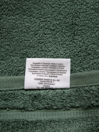  Полотенце Vossen PURE green tea (5855) фото в интернет-магазине Герд Биллербек