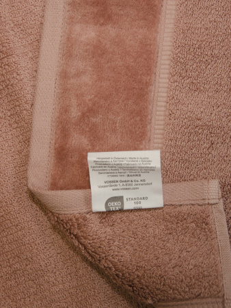  Полотенце Vossen PURE red wood (657) фото в интернет-магазине Герд Биллербек