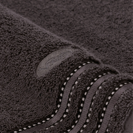  Полотенце Vossen Cult de Luxe graphit (766) графитовый фото в интернет-магазине Герд Биллербек